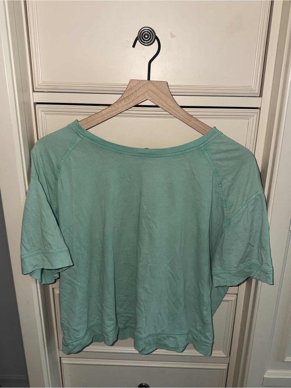 Zella Mint Green Short Sleeve Boxy Tee